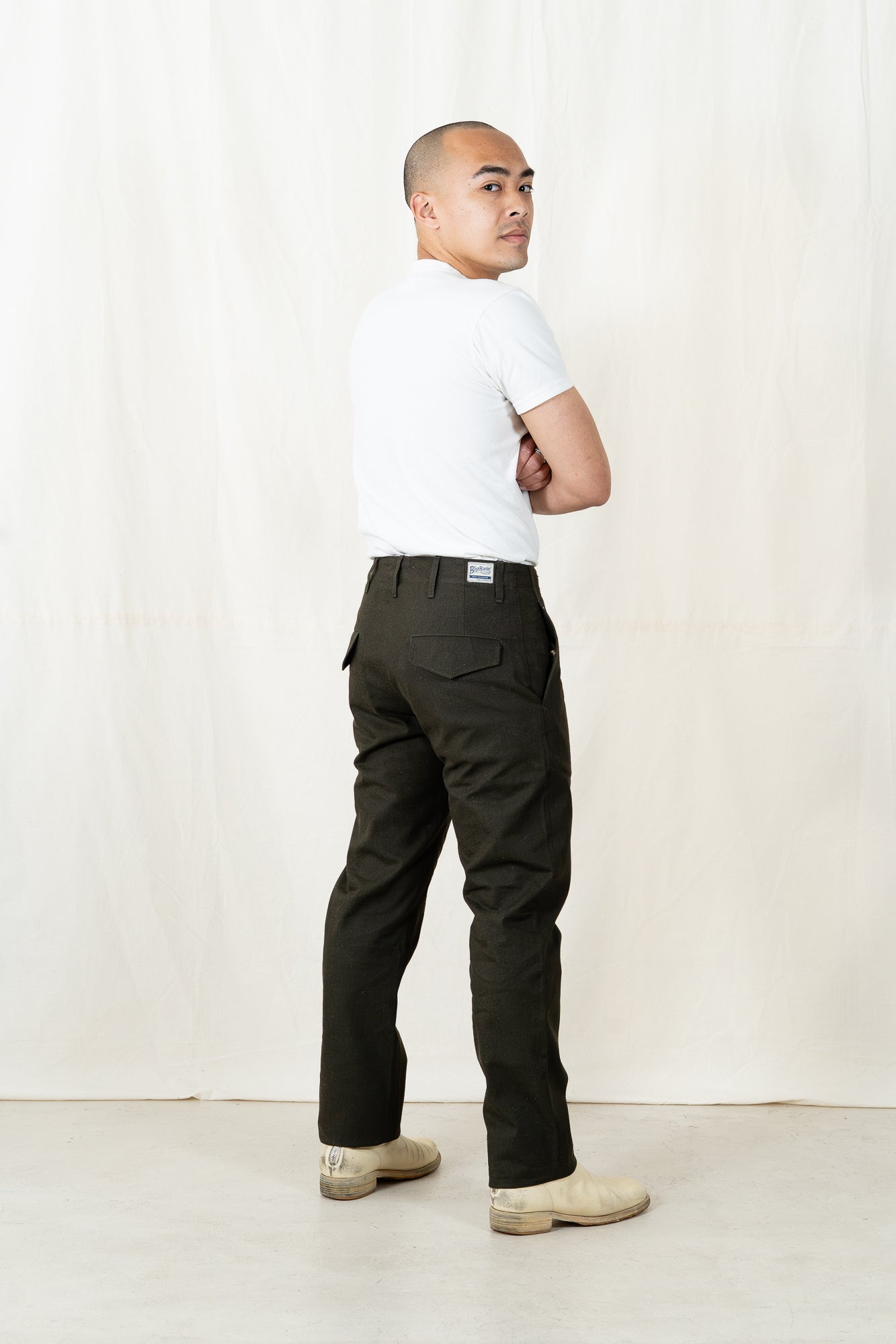 Blue Blanket P23 IT 19 Classic Military Trouser