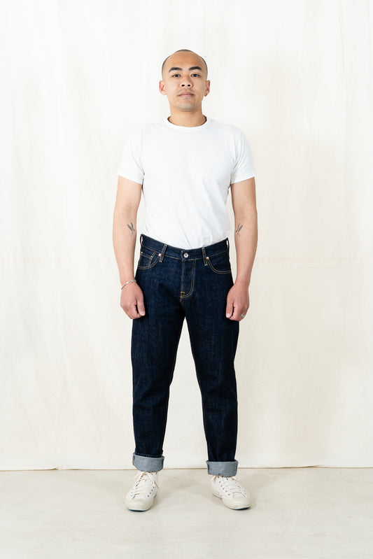 C.O.F. Studio M5 Straight Kuroki Rinsed Denim