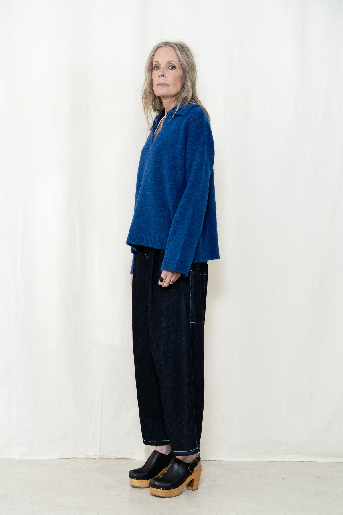 Rita Row Fieno Sweater in Blue