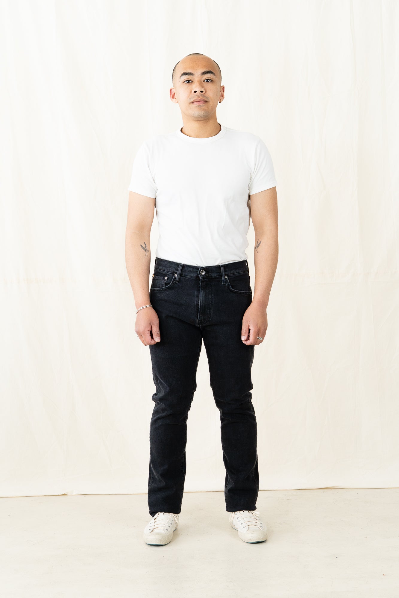 C.O.F. M8 Straight Comfort Used Black Jean