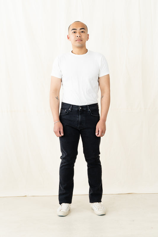 C.O.F. M8 Straight Comfort Used Black Jean
