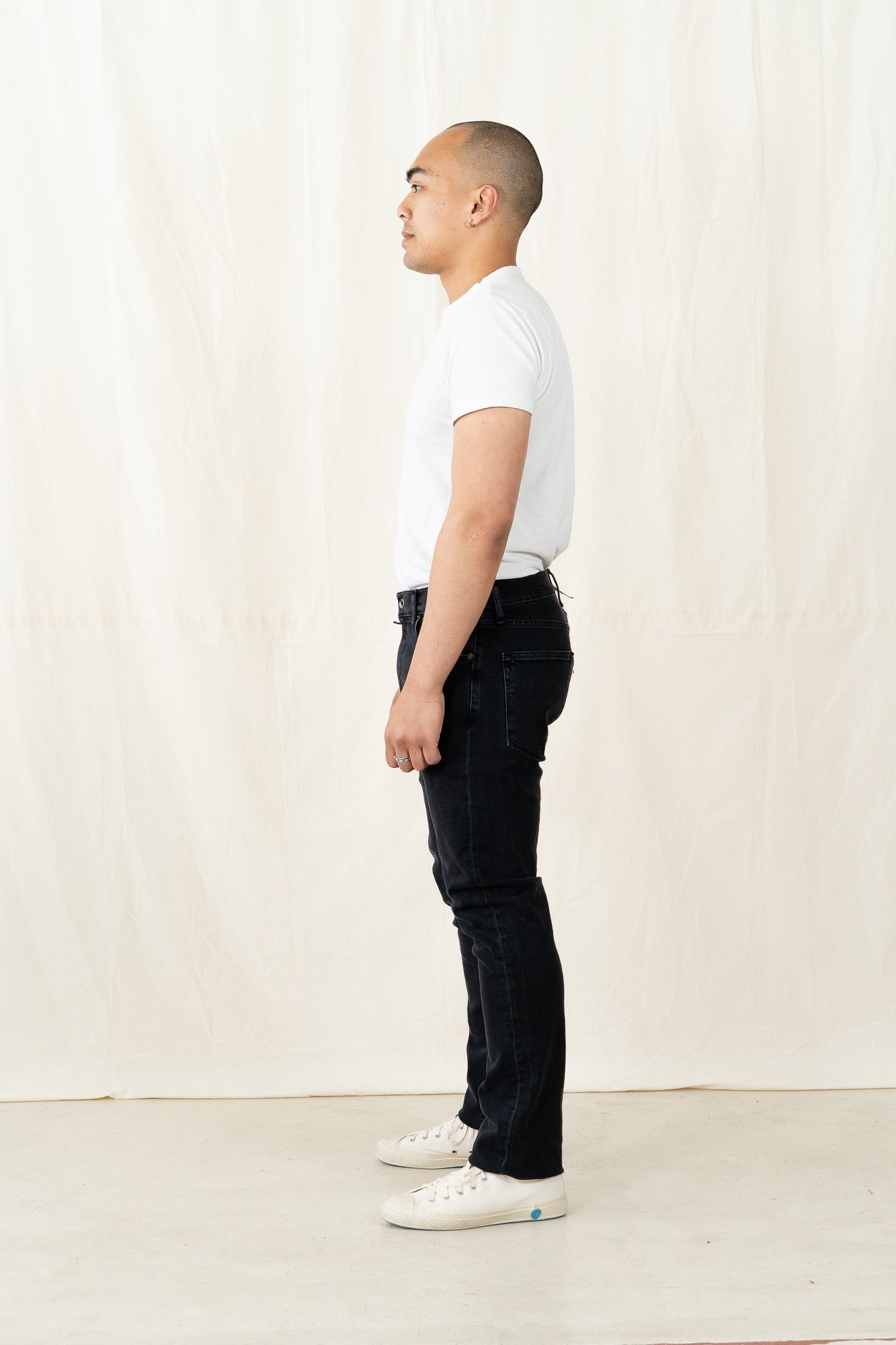 C.O.F. M8 Straight Comfort Used Black Jean