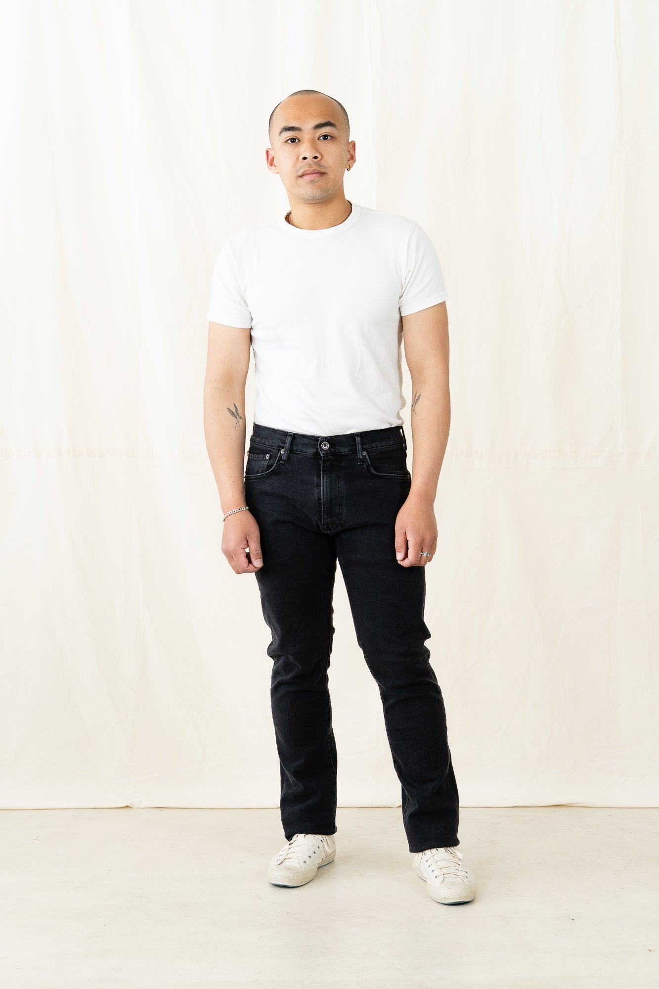 C.O.F. M8 Straight Comfort Used Black Jean