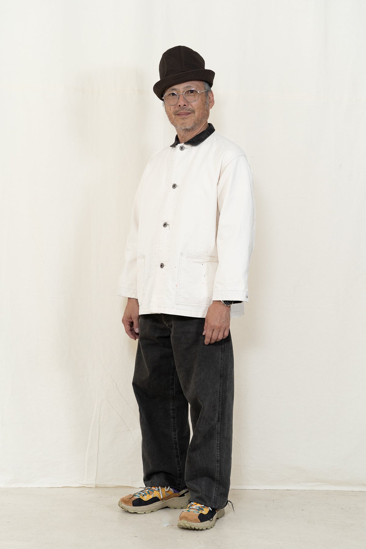 Engineered Garments Bucket Hat in Brown