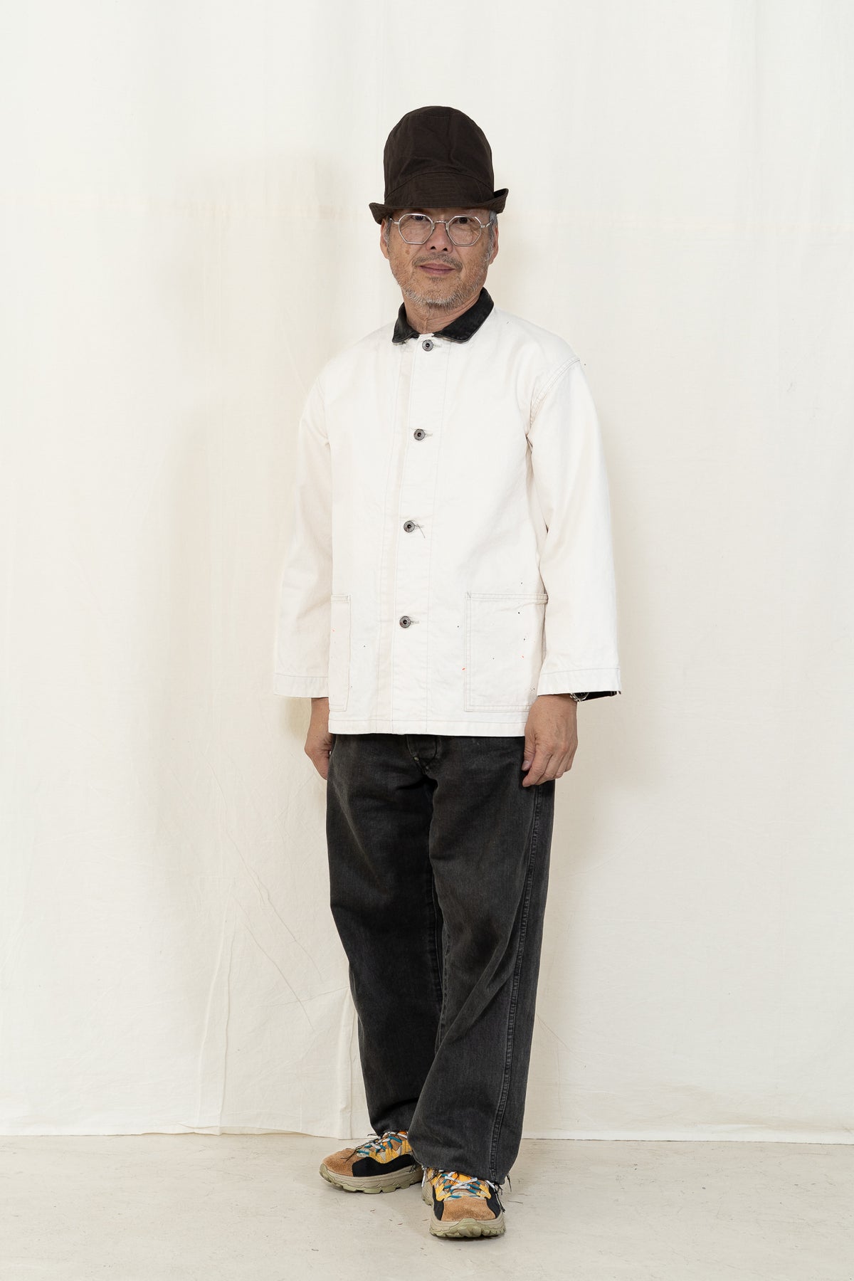 Engineered Garments Bucket Hat in Brown