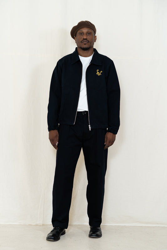 Service Works Dove Work Jacket in Black