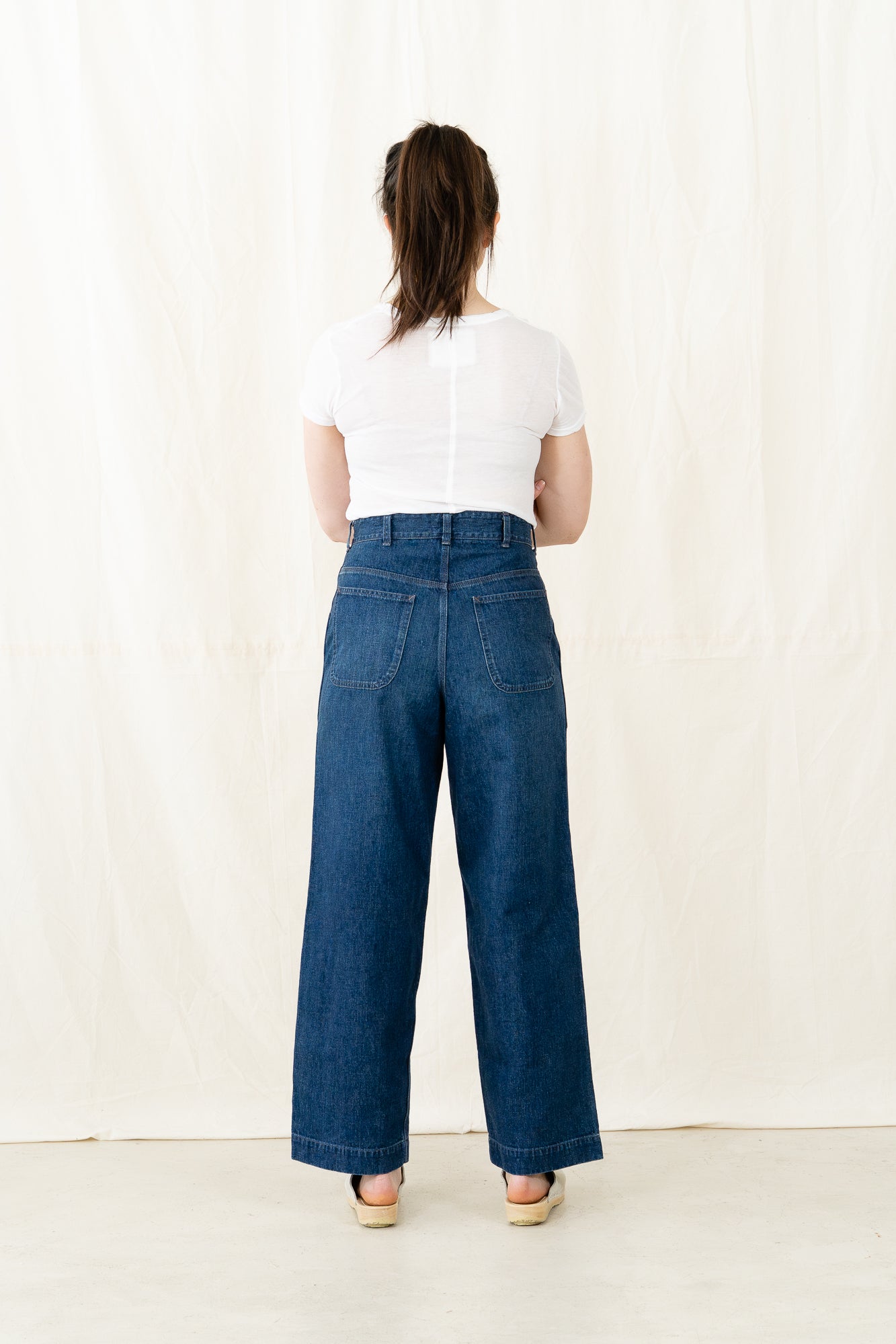 Chimala US Navy Unisex Denim Trousers