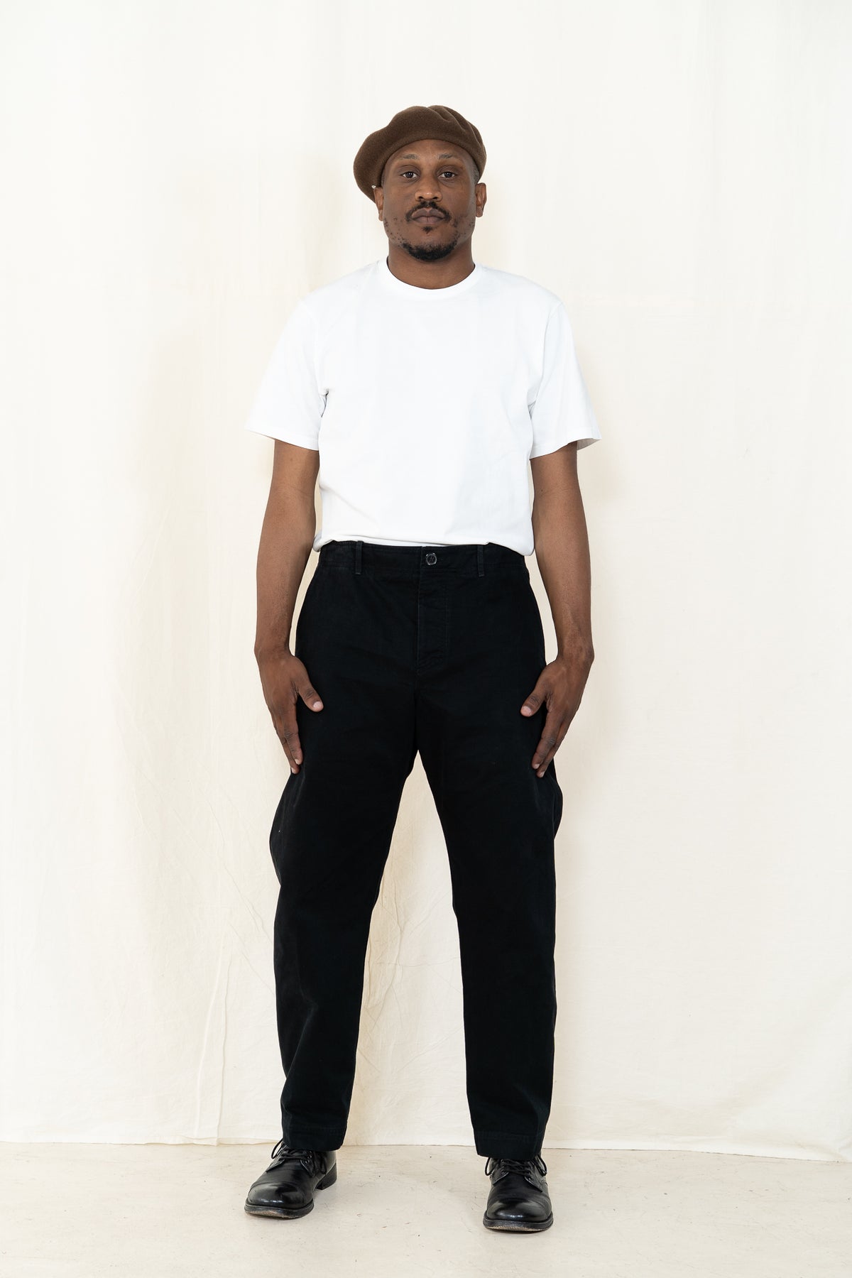 HANSEN Trygve Trouser in Black