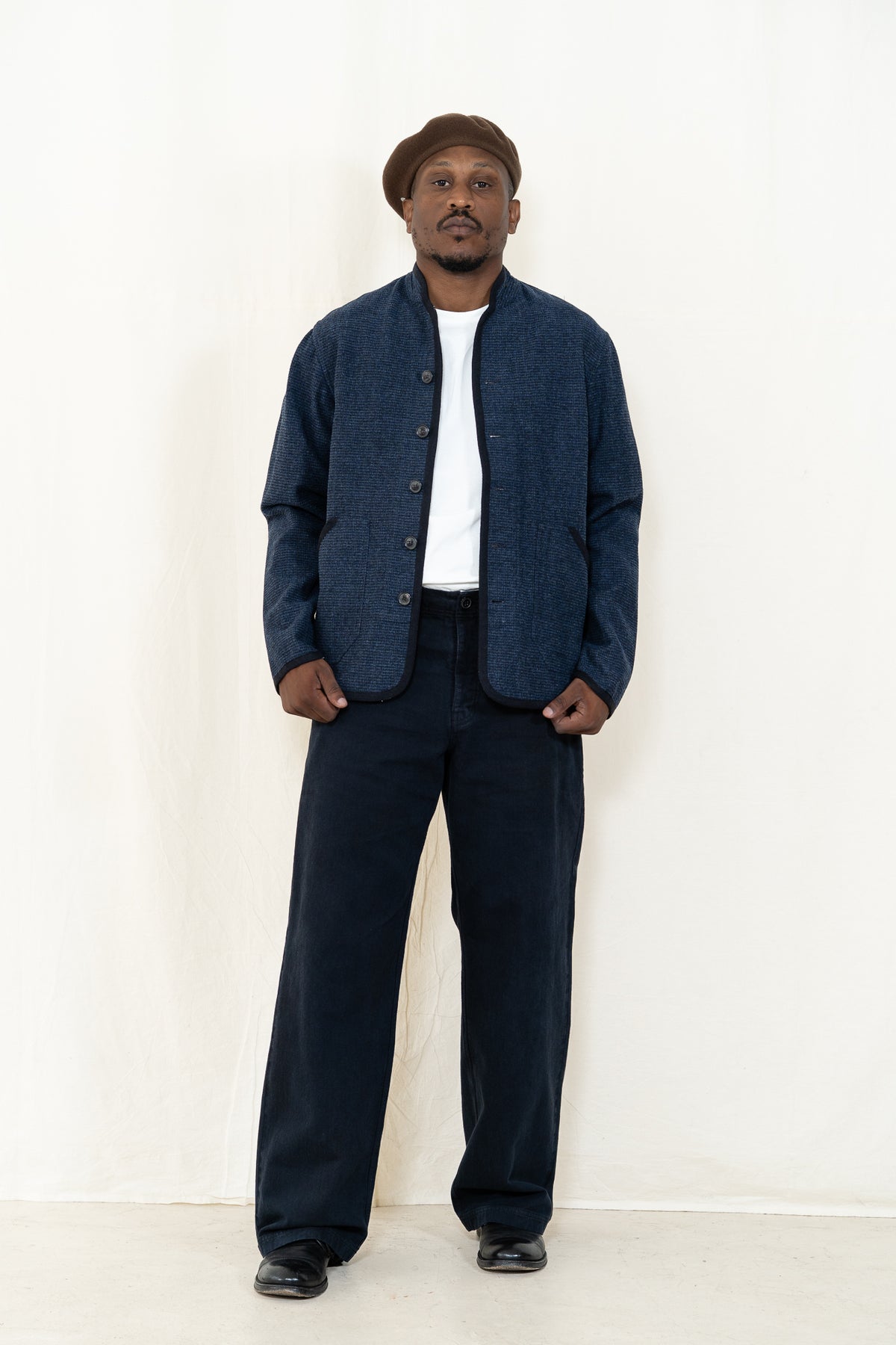HANSEN Erling Jacket in Broken Blue