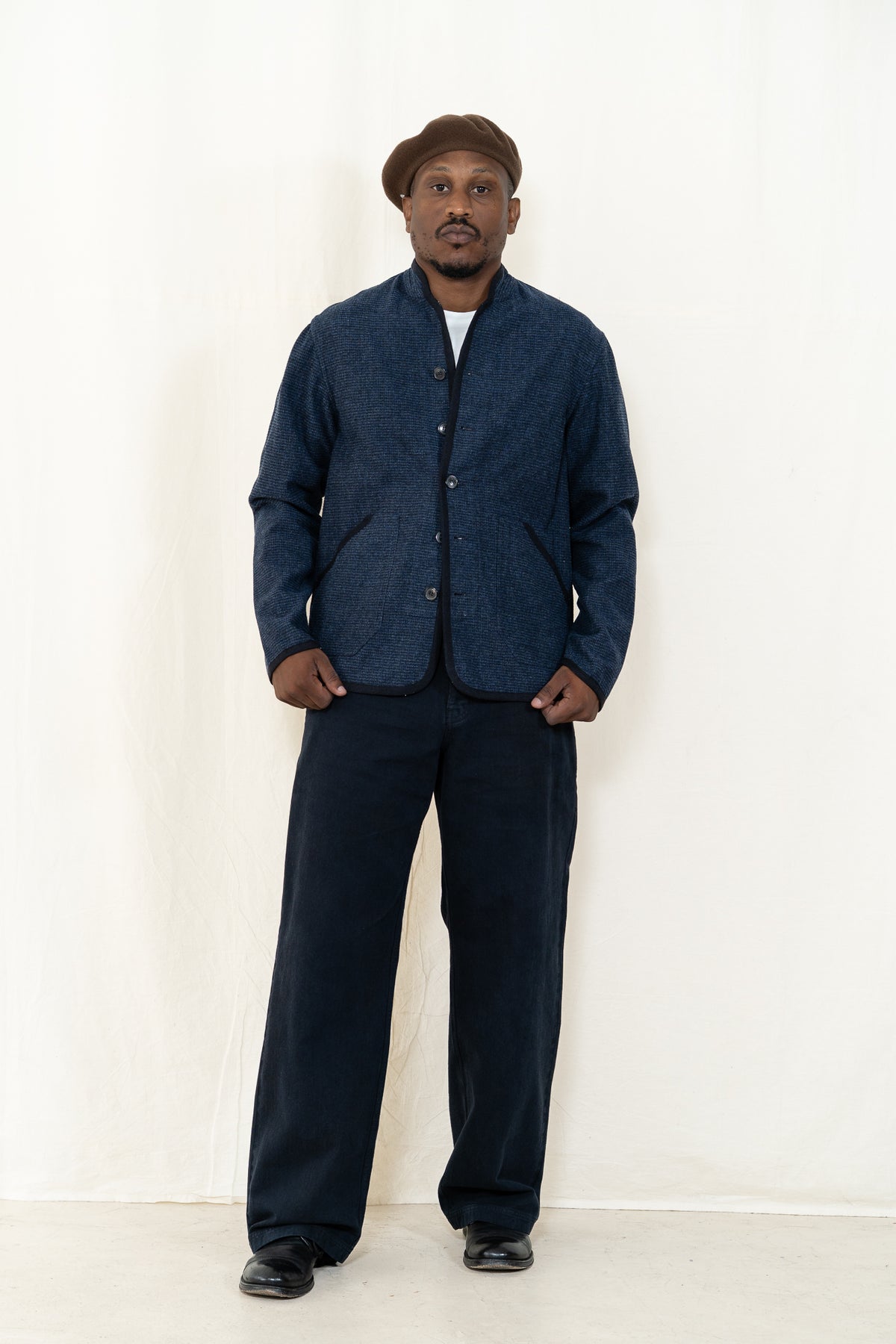 HANSEN Erling Jacket in Broken Blue