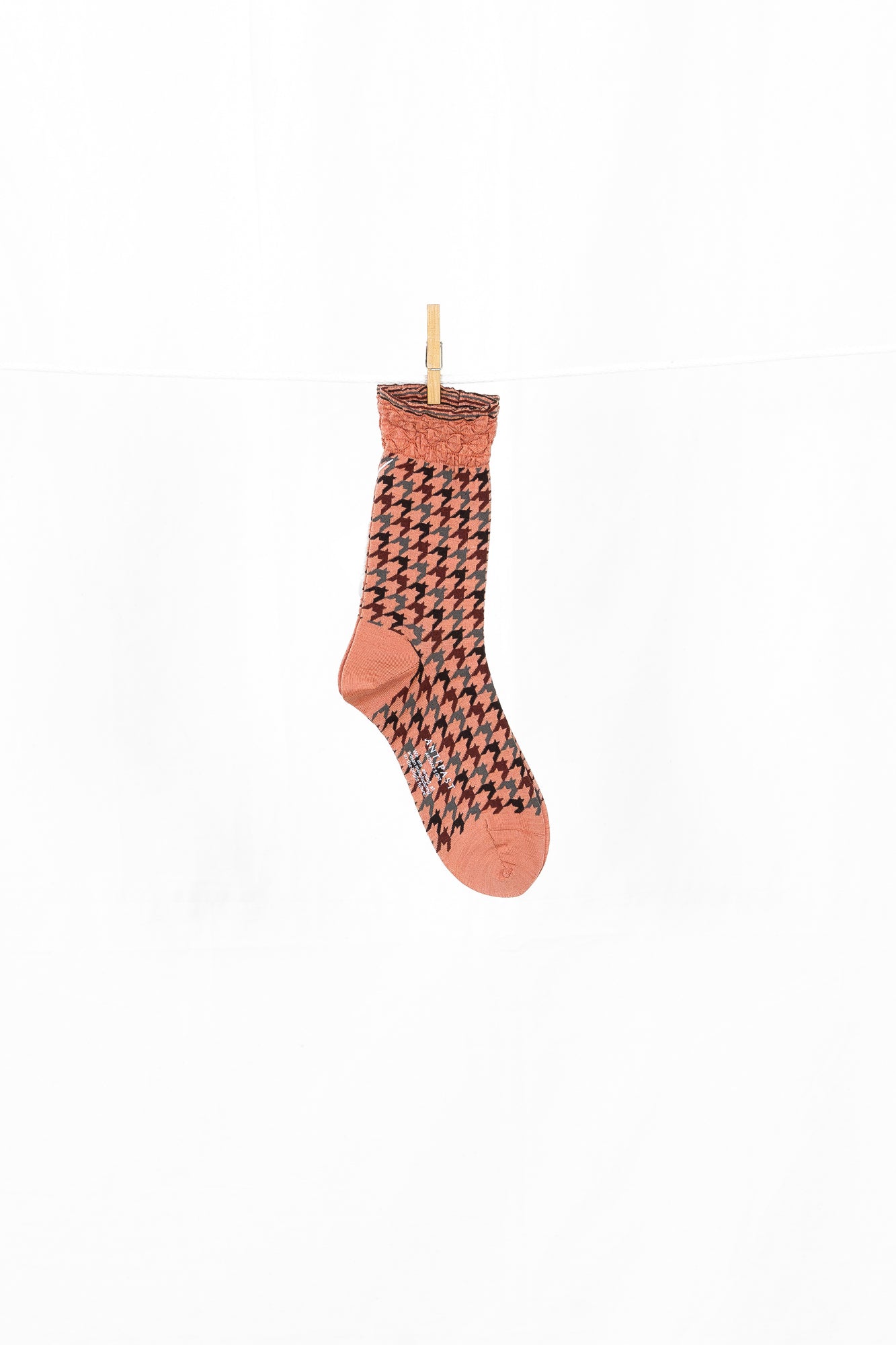 Antipast Chidori Women's Socks - Coral