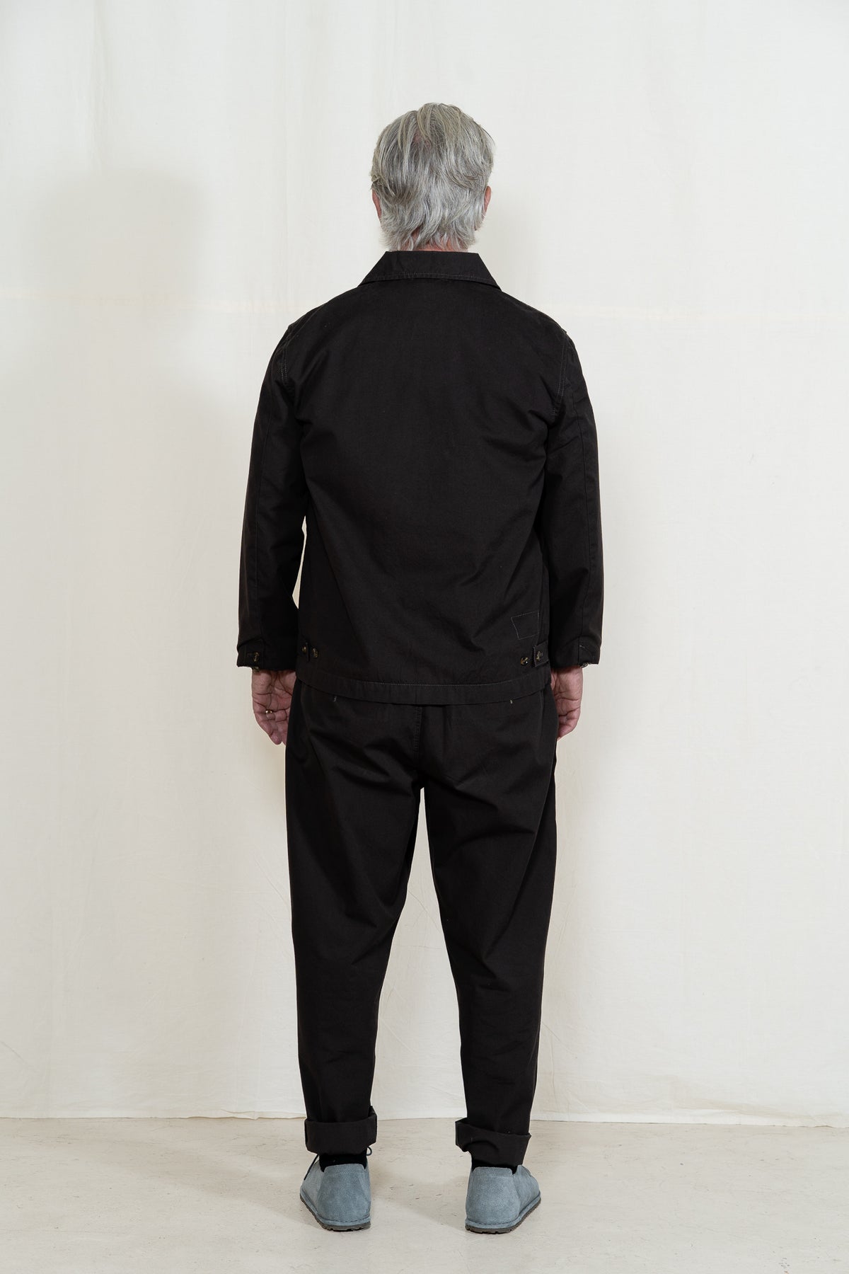 Universal Works Canvas Warmus Jacket in Brown
