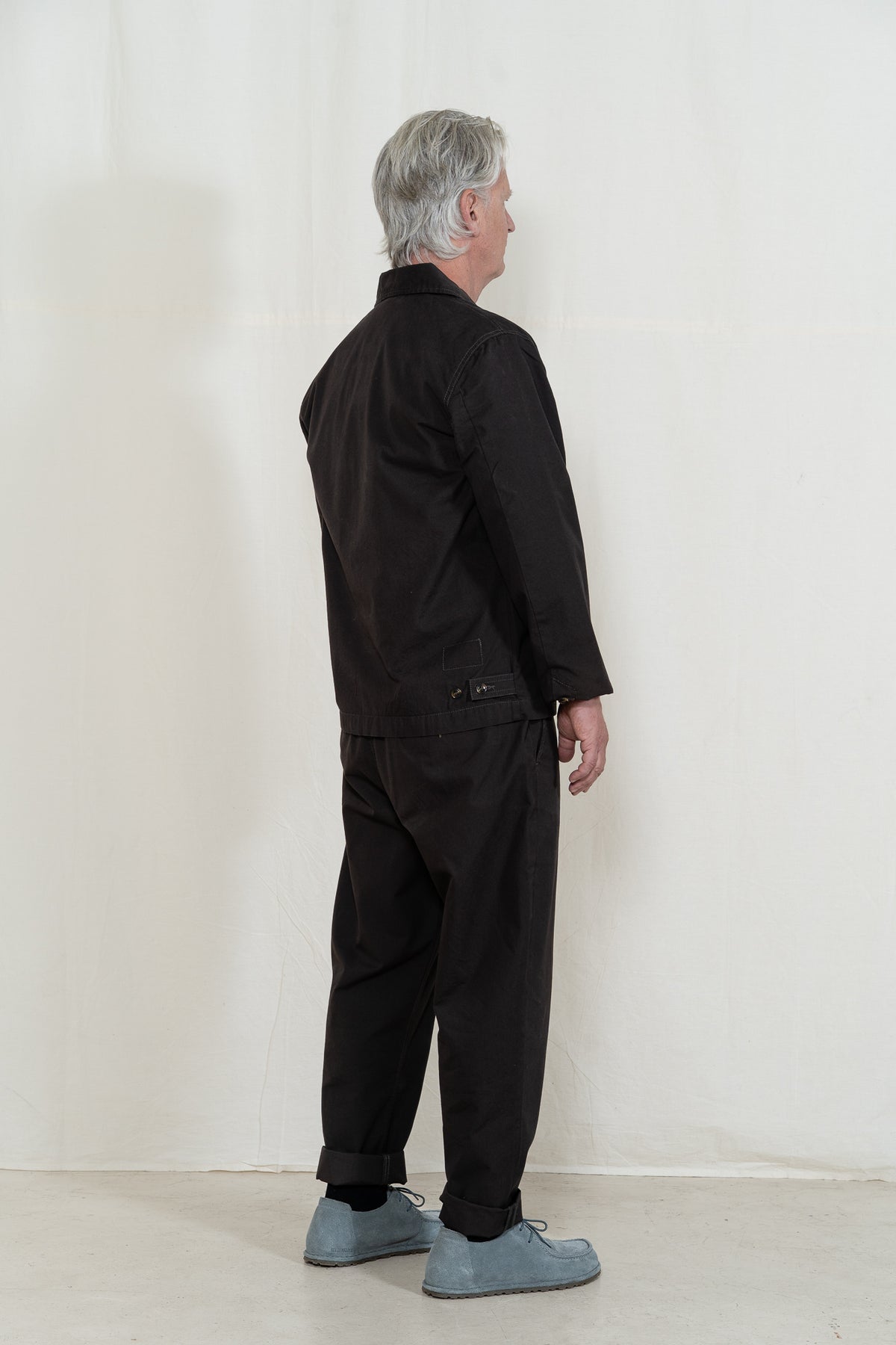 Universal Works Canvas Warmus Jacket in Brown