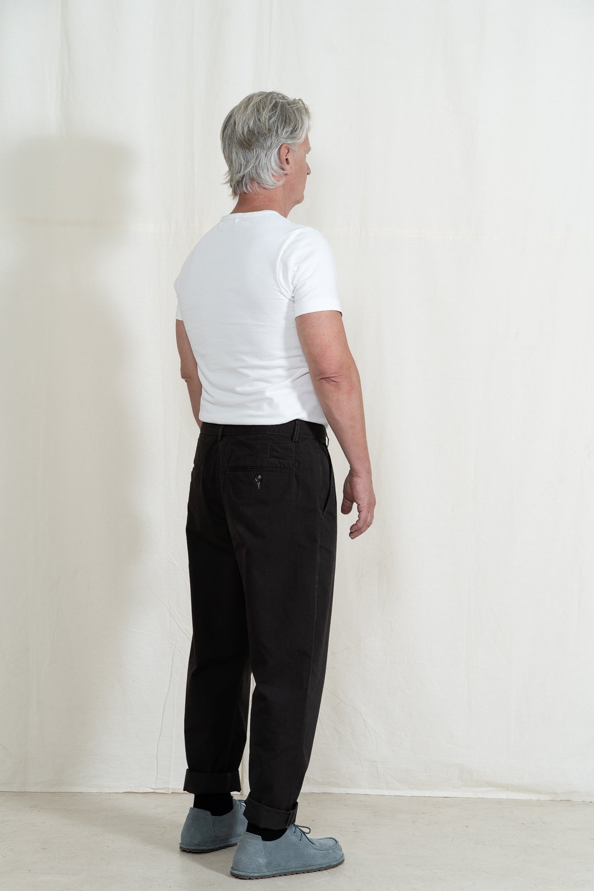 Universal Works Canvas Military Chino in Brown