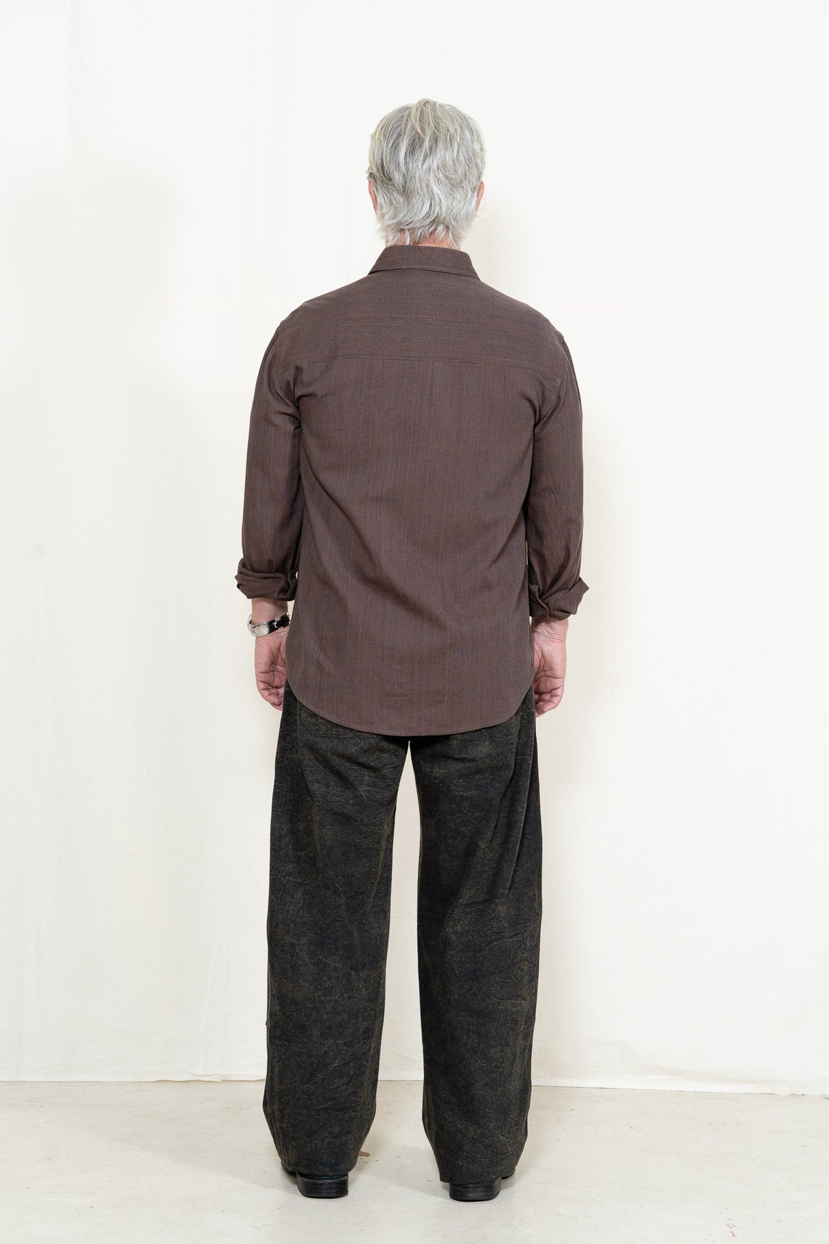 INDI + ASH Smith Workshirt in Coyote/Indigo