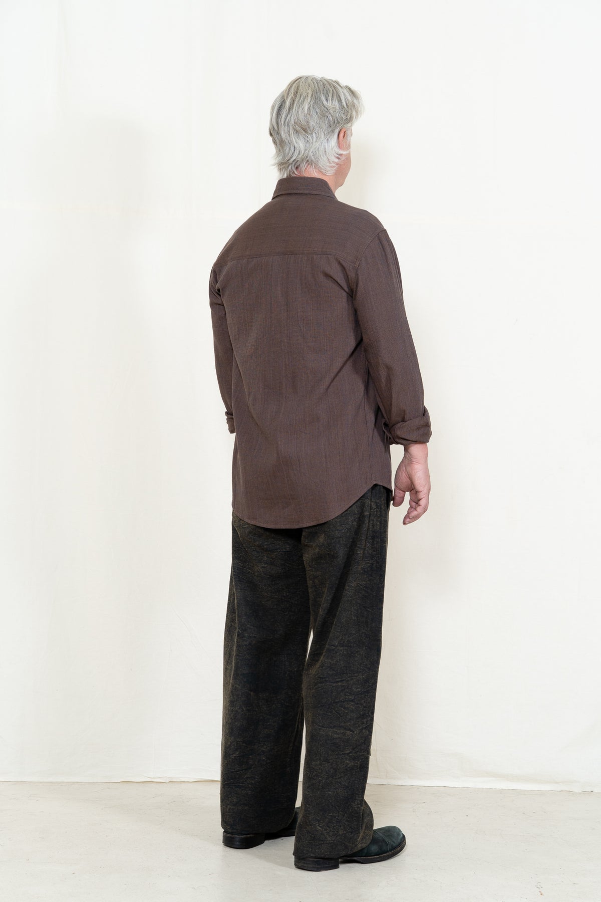 INDI + ASH Smith Workshirt in Coyote/Indigo