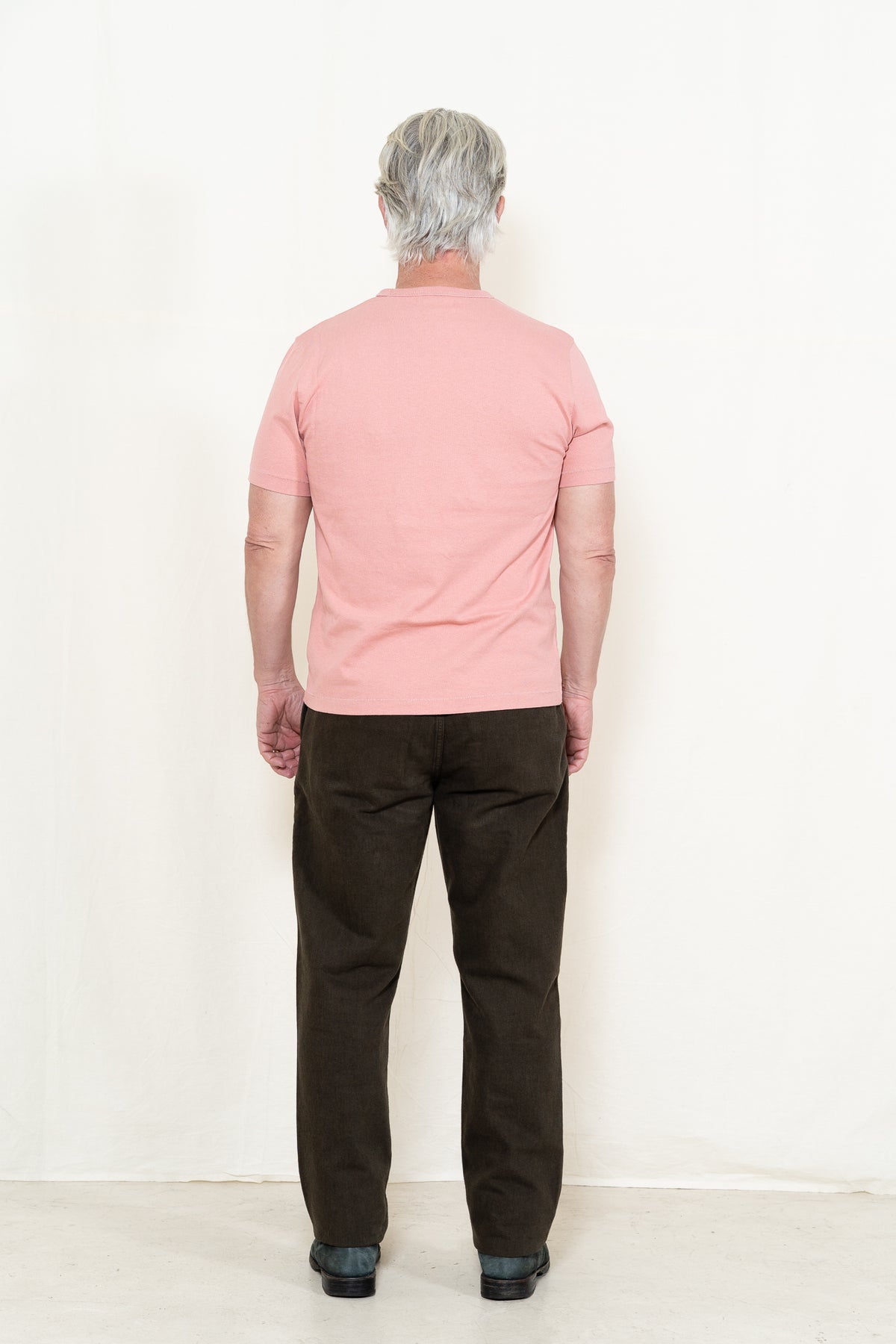 Merz b. Schwanen Classic 02 T-Shirt in Rosewood