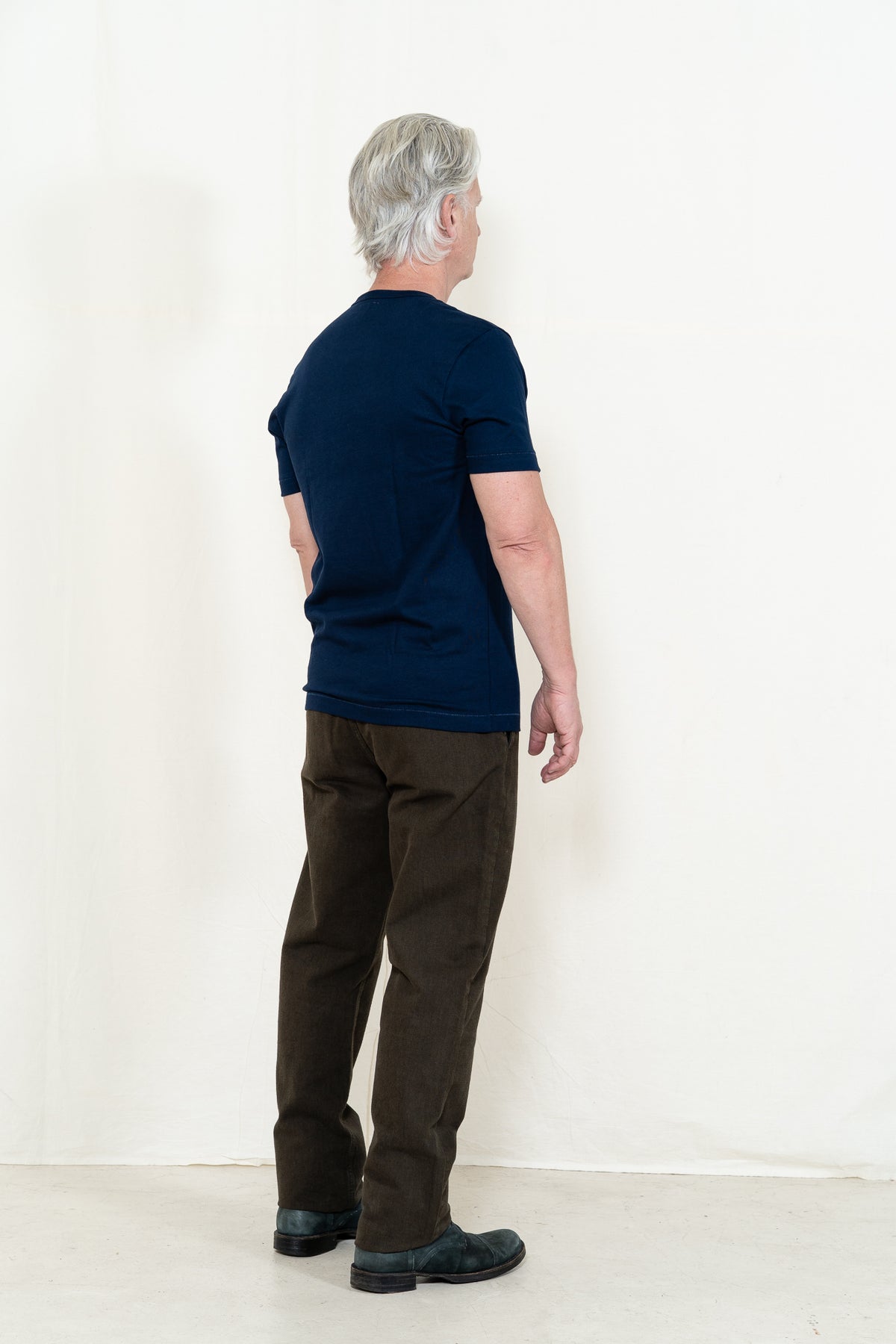 Merz b. Schwanen 2M15 T-Shirt in Ink Blue
