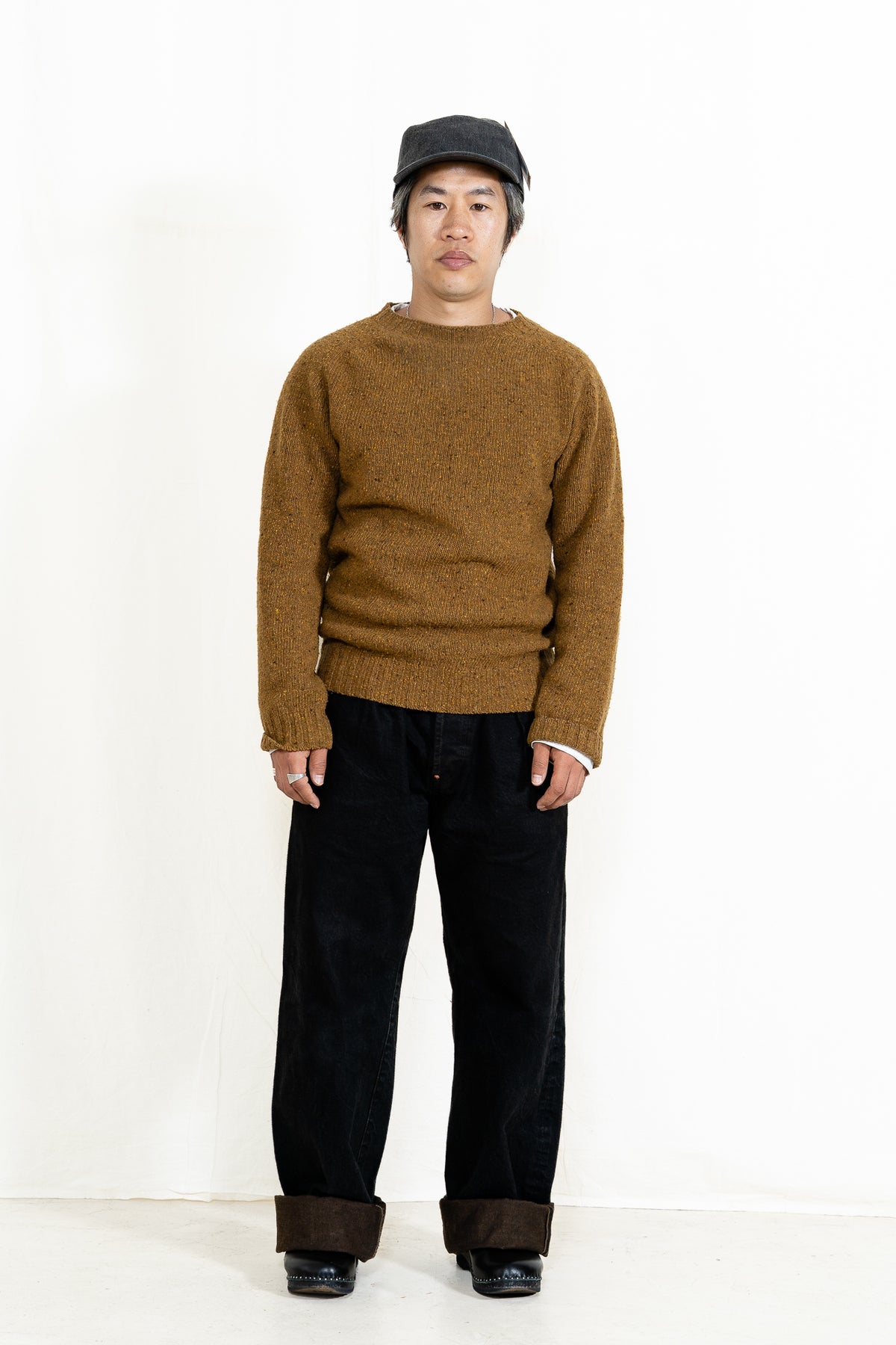 POTEN C/L Dyed Cap in Black