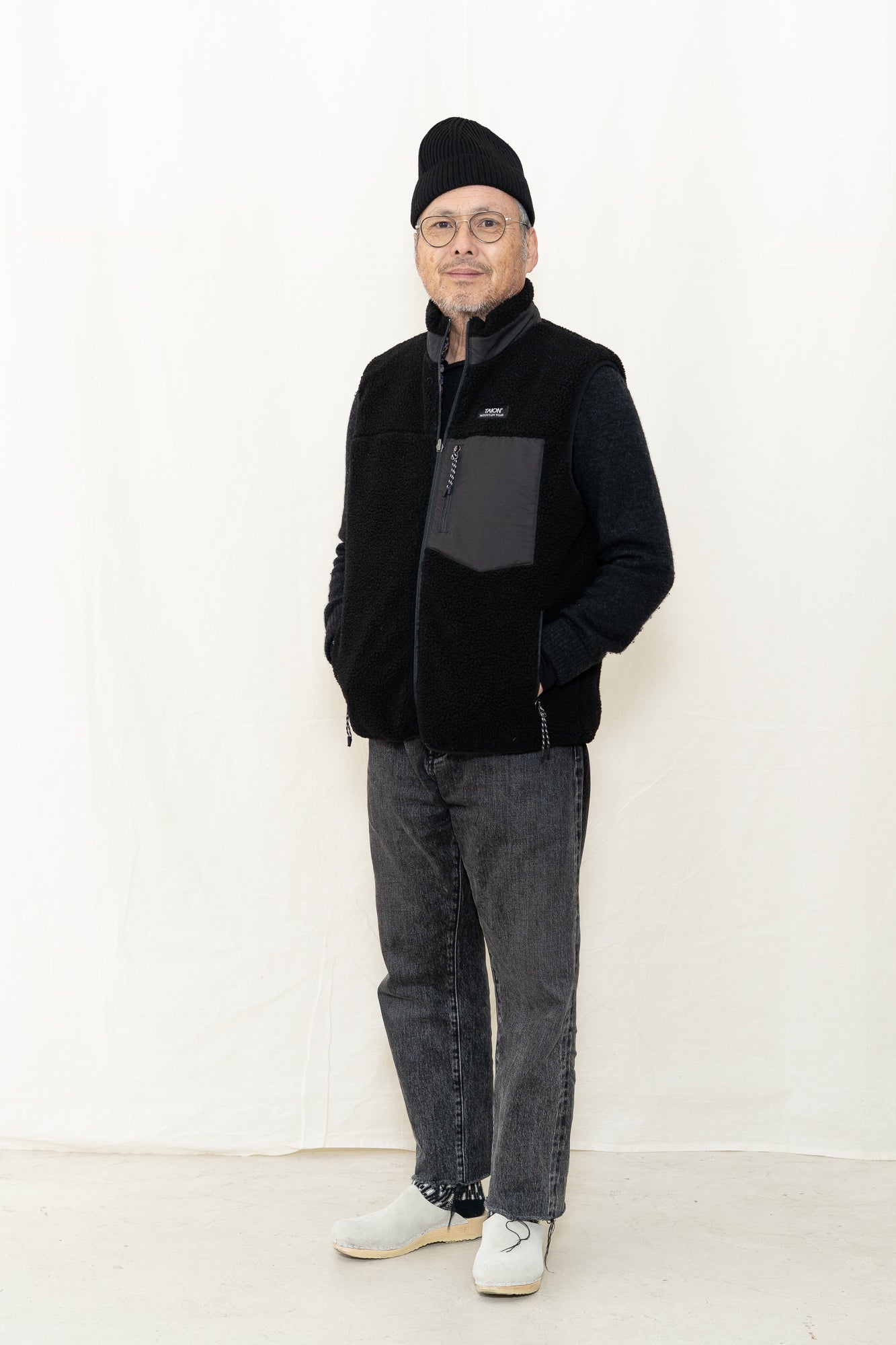 TAION Mountain Reversible Down x Boa Vest