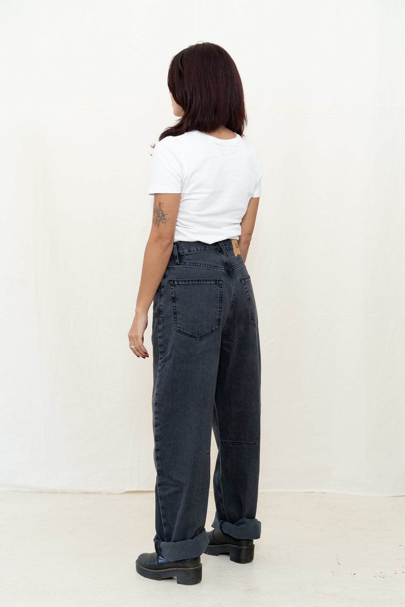 DALA Lido Flat Jean in Hurricane