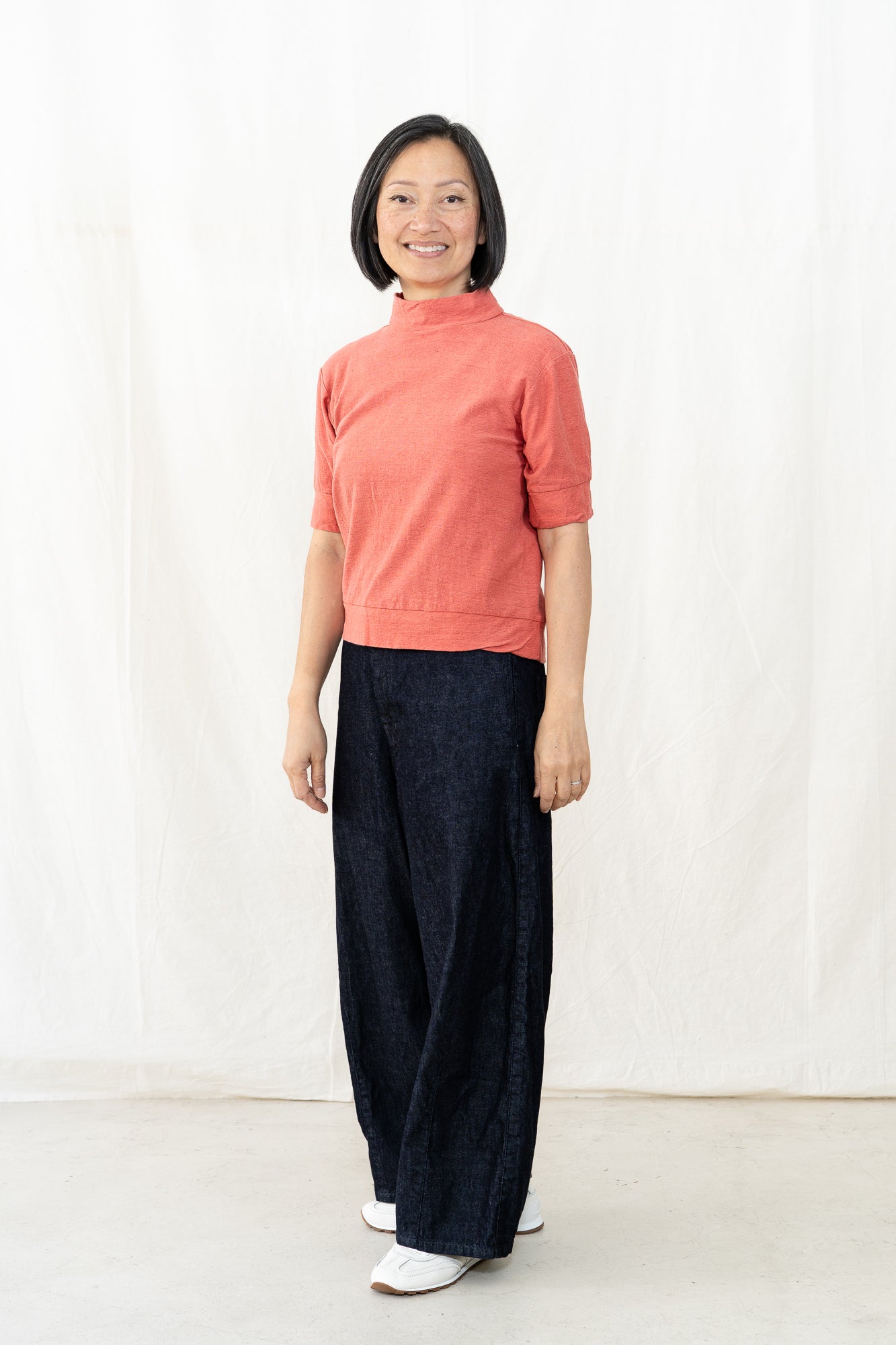 TEZOMEYA Hi-Neck T-Shirt