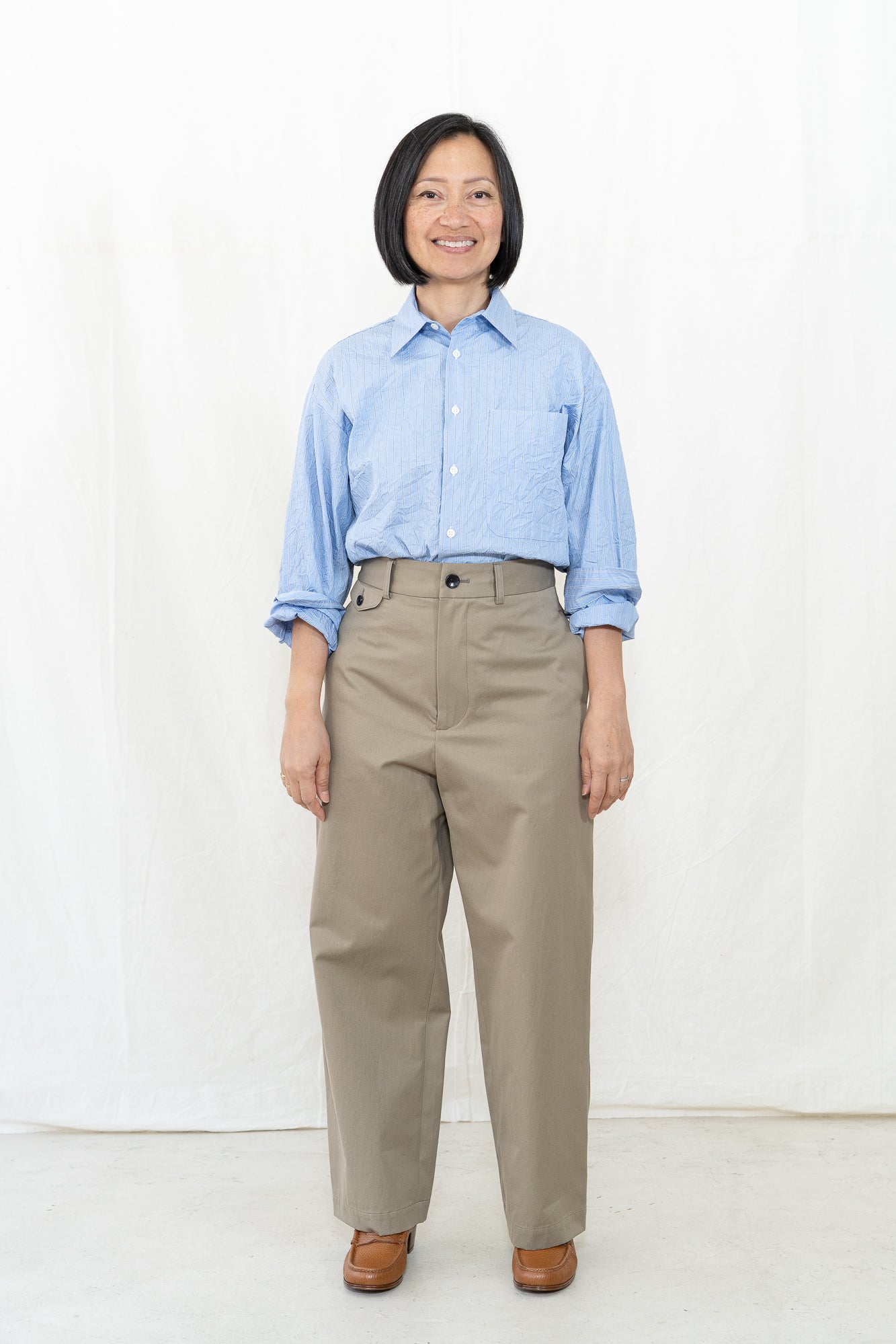 NICHOLSON & NICHOLSON Sable Chino Pants