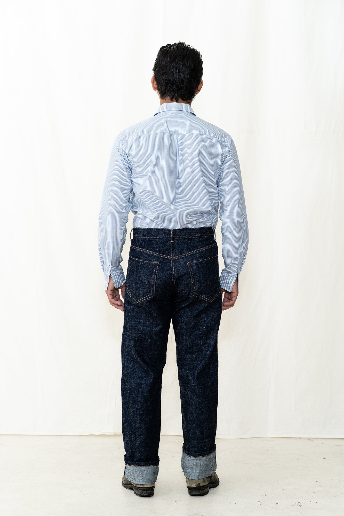HANSEN Henri Shirt in Blue Stripes