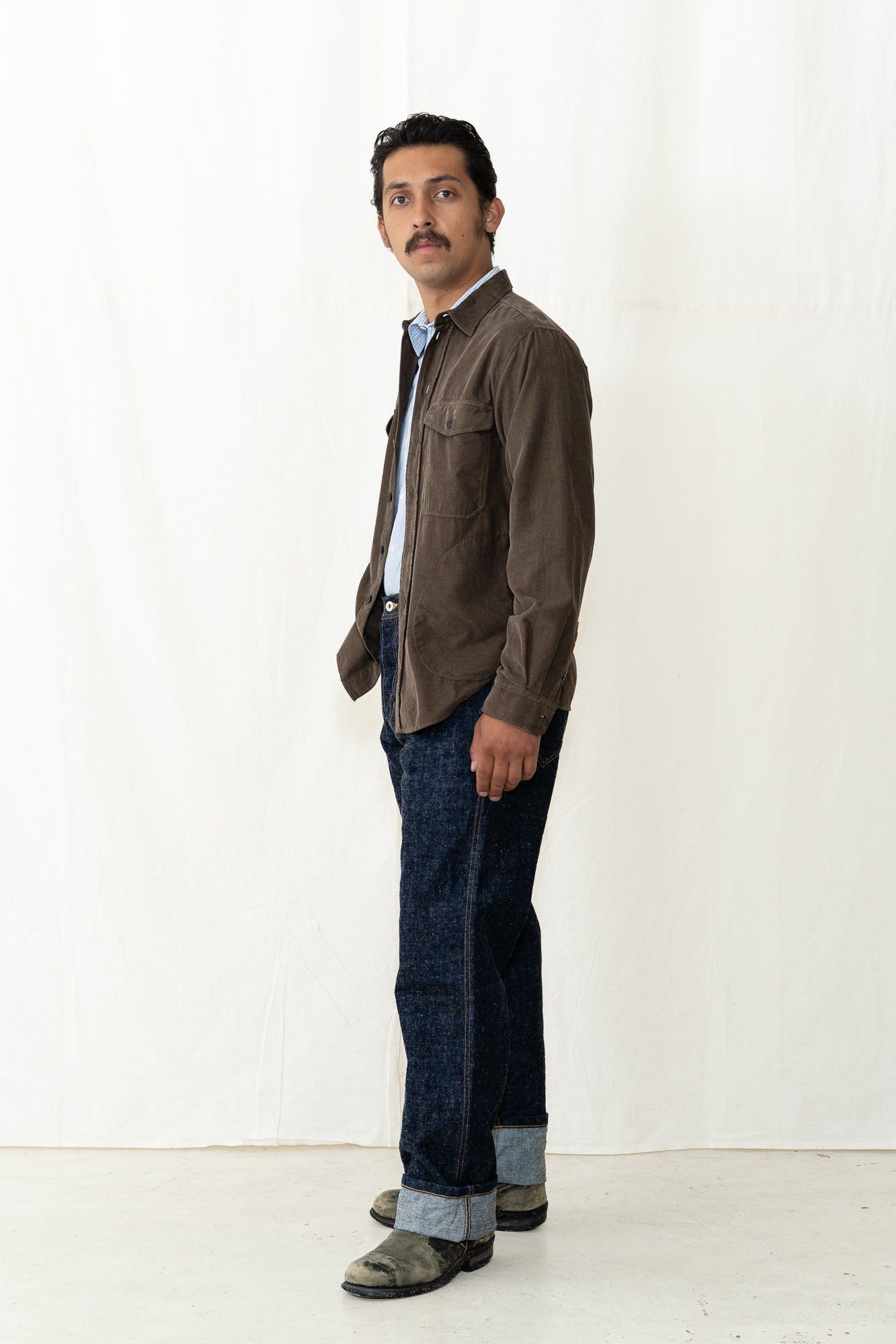 HANSEN Ruben Shirt in Wildebeest