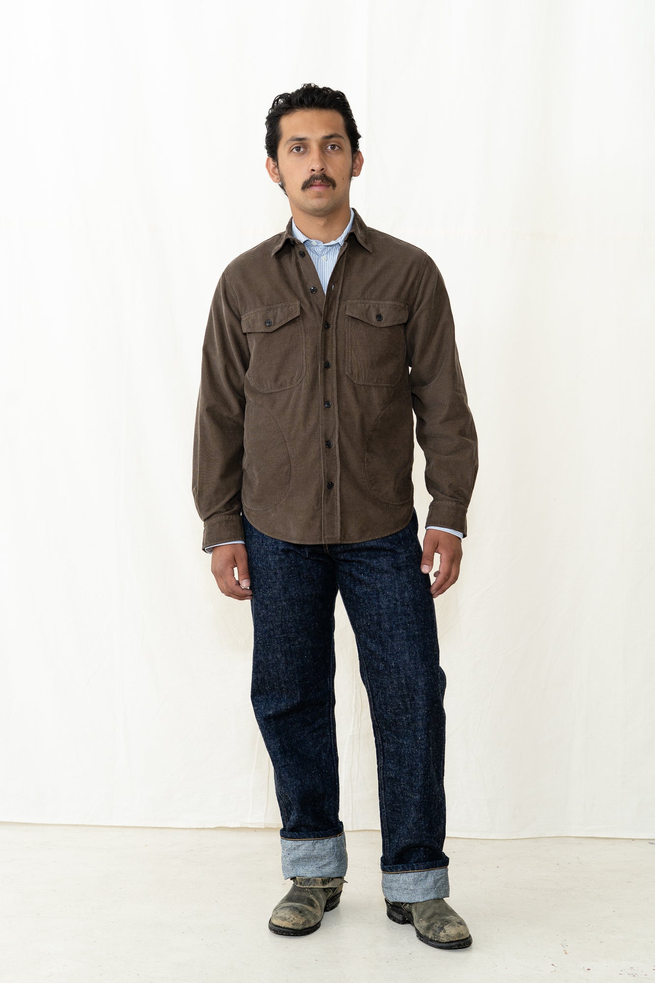 HANSEN Ruben Shirt in Wildebeest