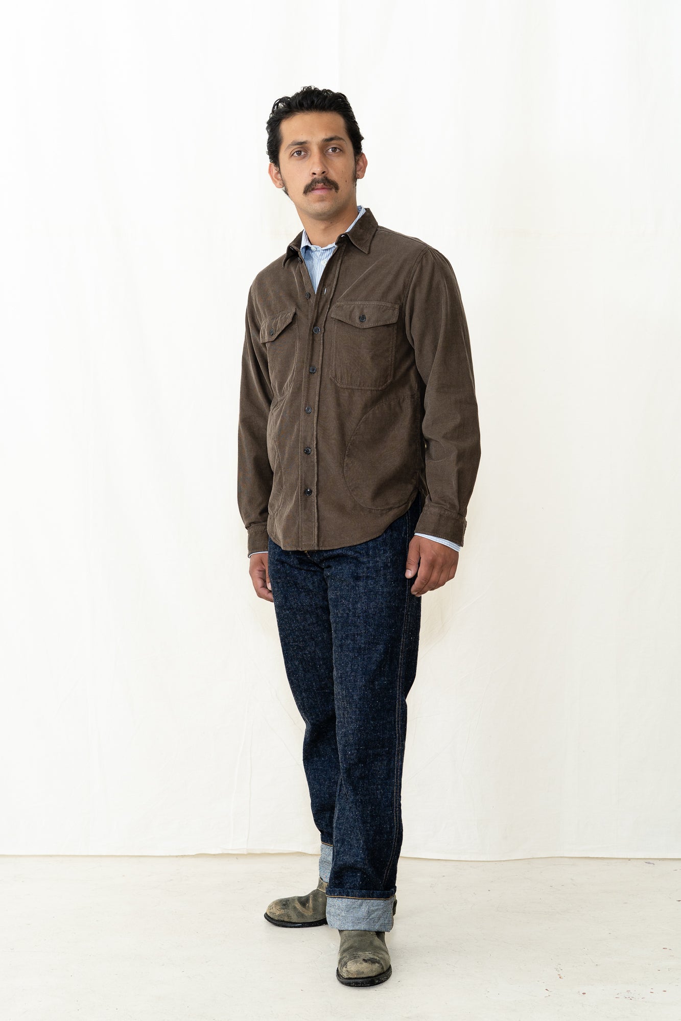 HANSEN Ruben Shirt in Wildebeest