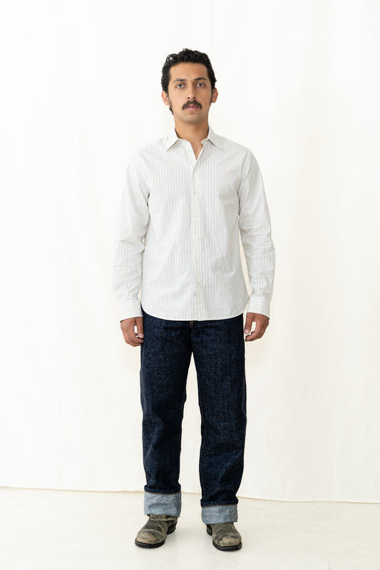 HANSEN Henri Shirt in Yellow Stripes