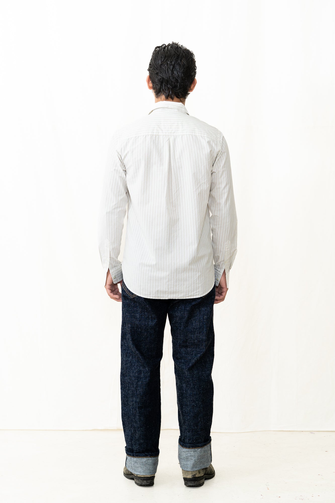 HANSEN Henri Shirt in Yellow Stripes