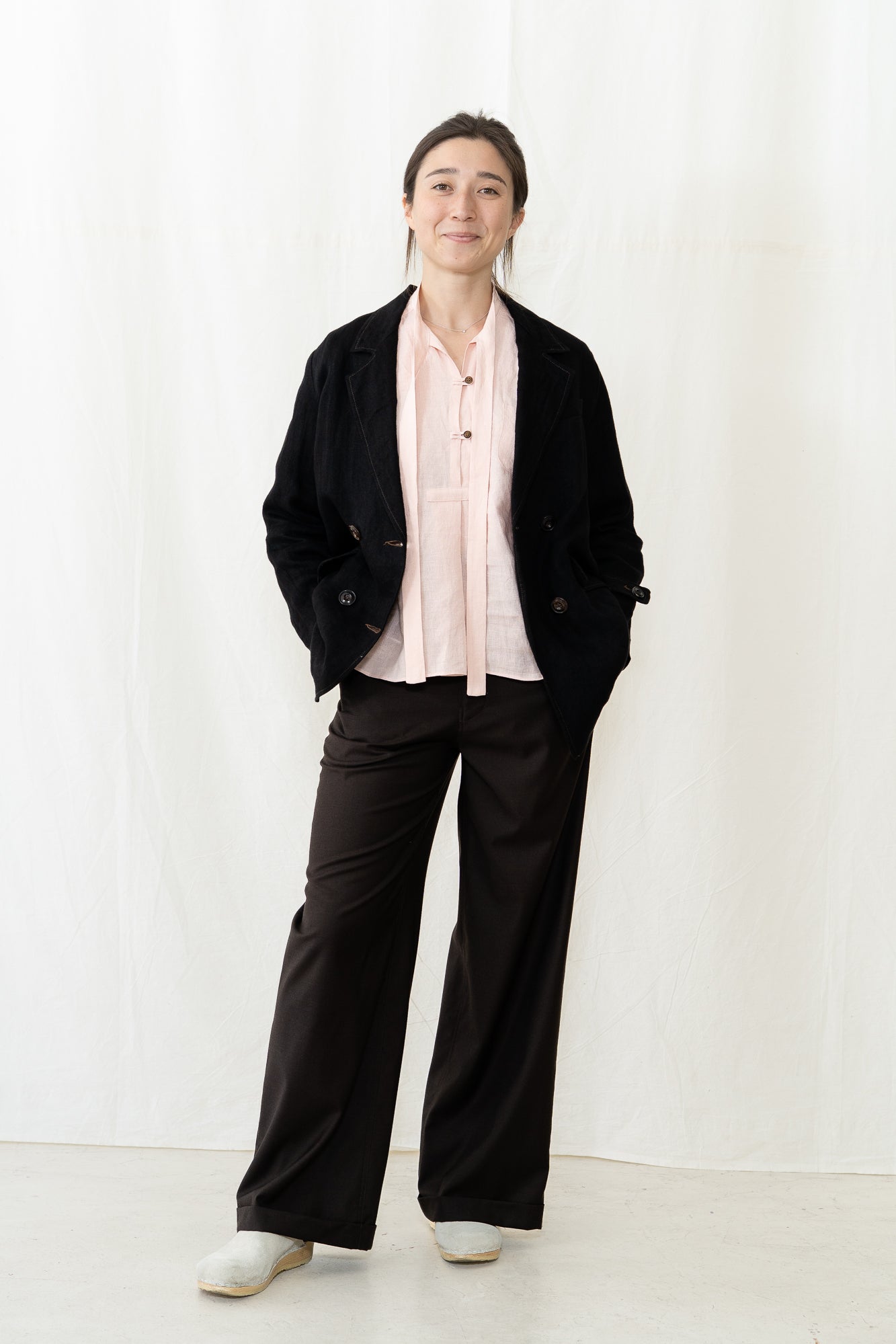 HYE SUN MUN Blanchette Blazer in Black