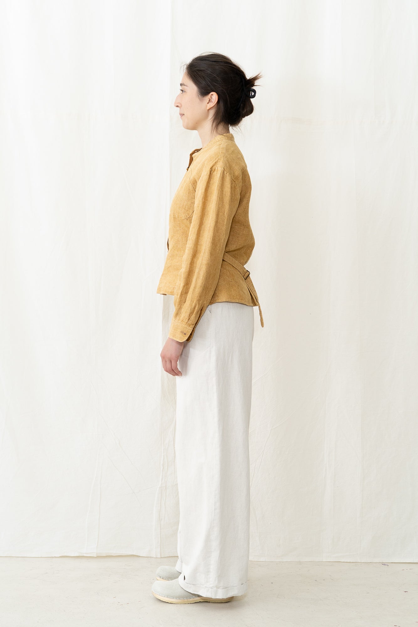 HYE SUN MUN Edith Belted Shirt