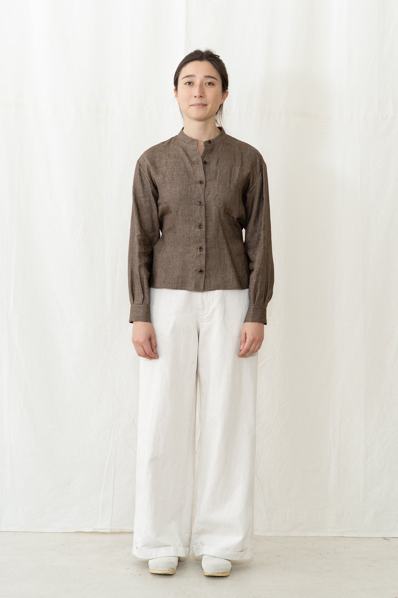 HYE SUN MUN Edith Belted Shirt