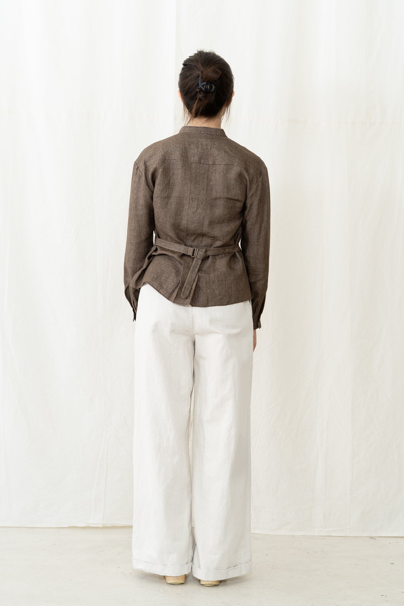 HYE SUN MUN Edith Belted Shirt