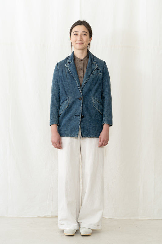 HYE SUN MUN Reese Denim Blazer