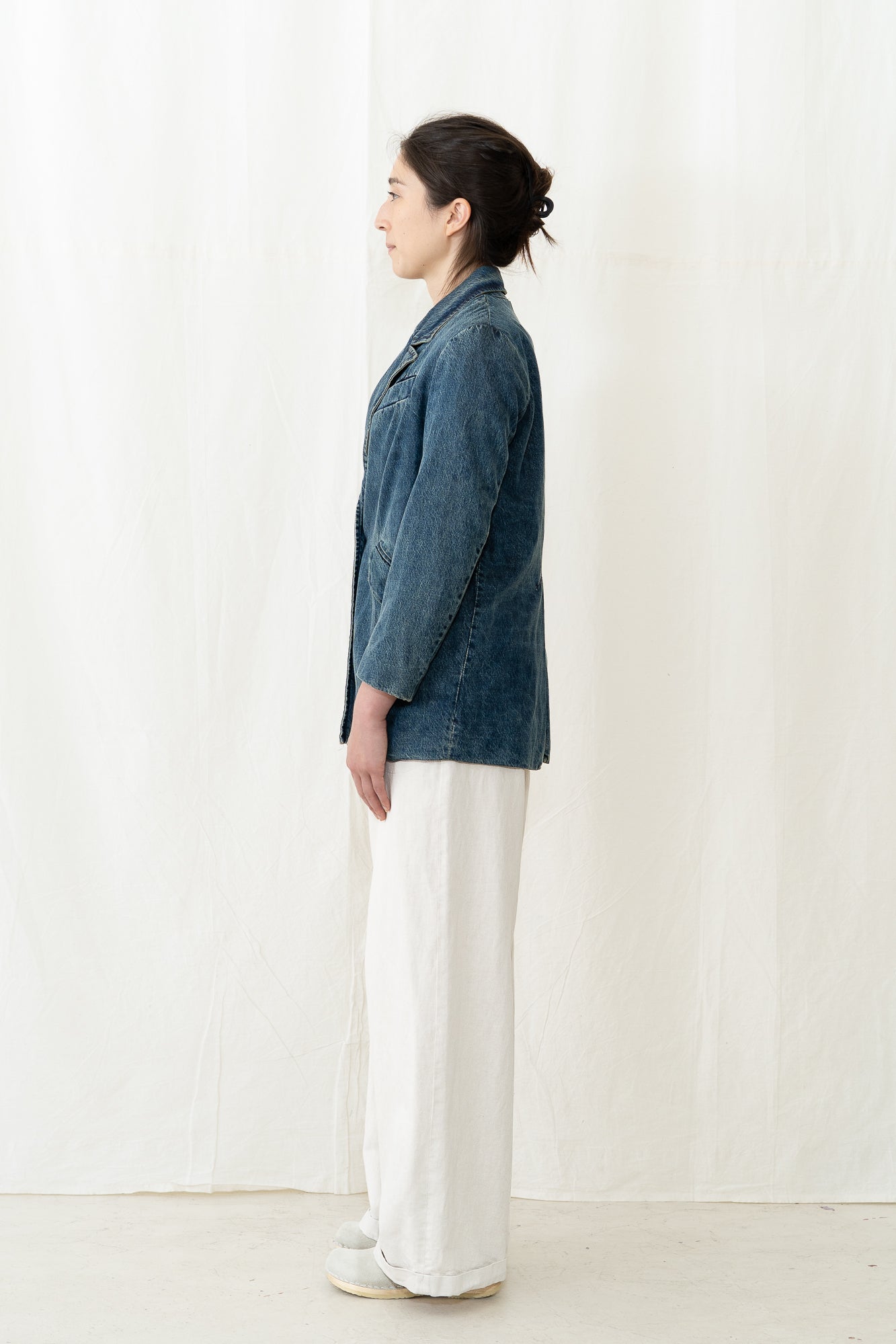 HYE SUN MUN Reese Denim Blazer