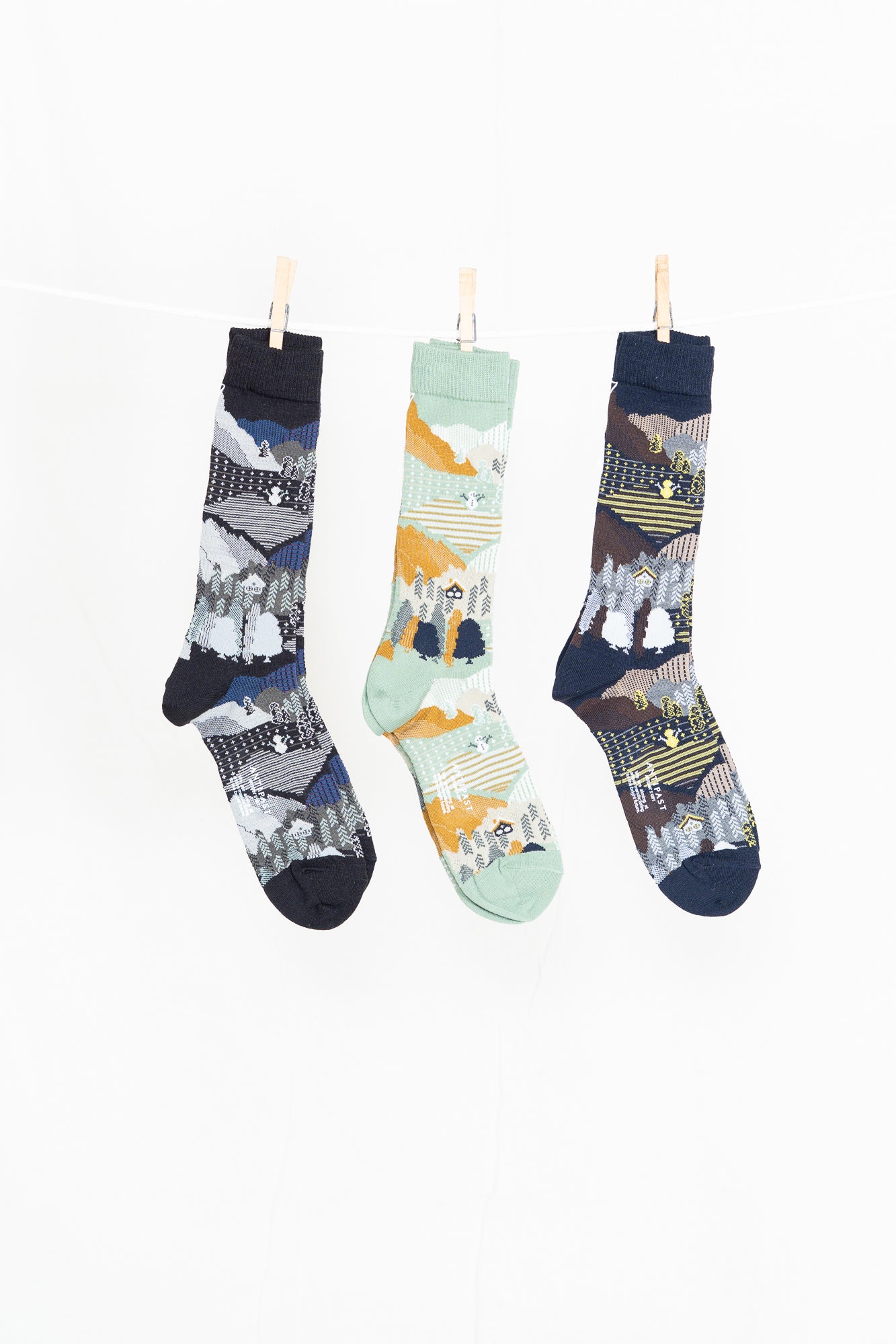 Antipast Snowy Winter Men's Socks