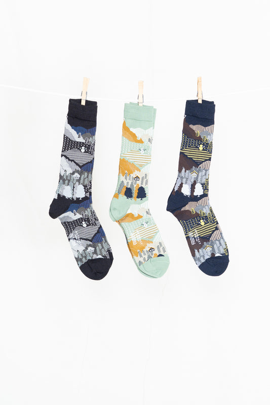 Antipast Snowy Winter Men's Socks