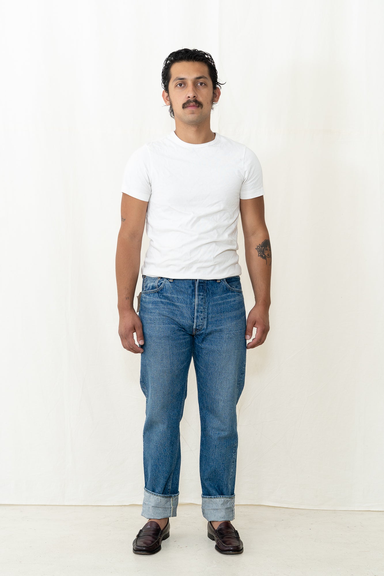 orSlow 105 Standard Denim Jeans – 2 Year Wash