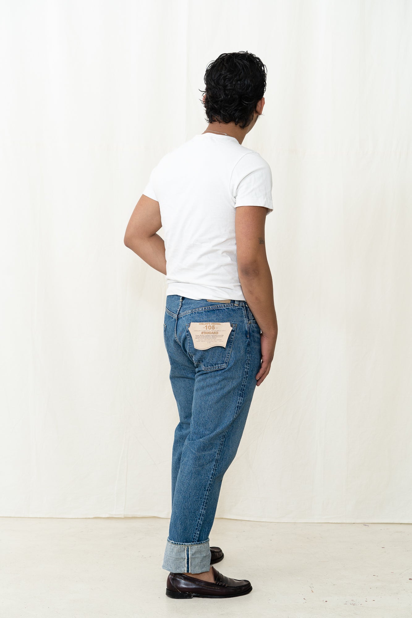 orSlow 105 Standard Denim Jeans – 2 Year Wash