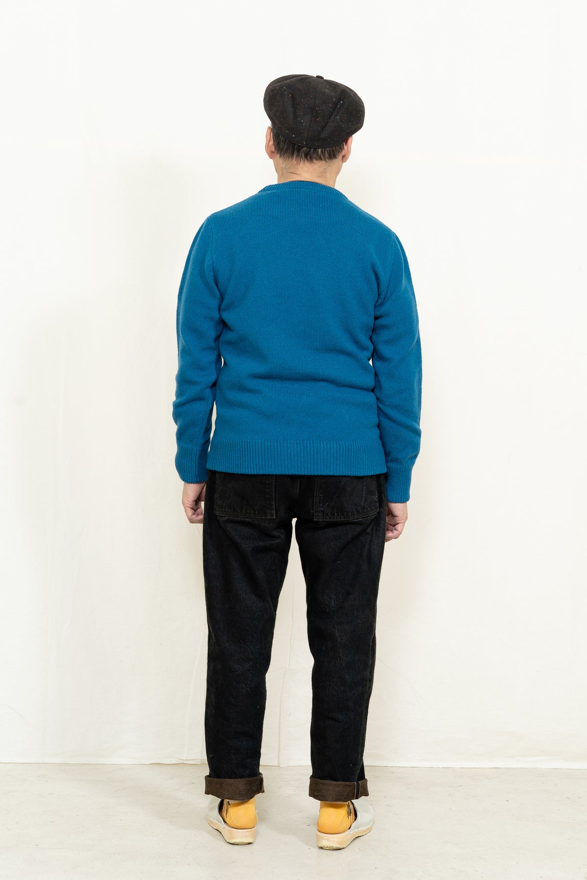 GRP TEC RA7 Crewneck Sweater in Dark Oil