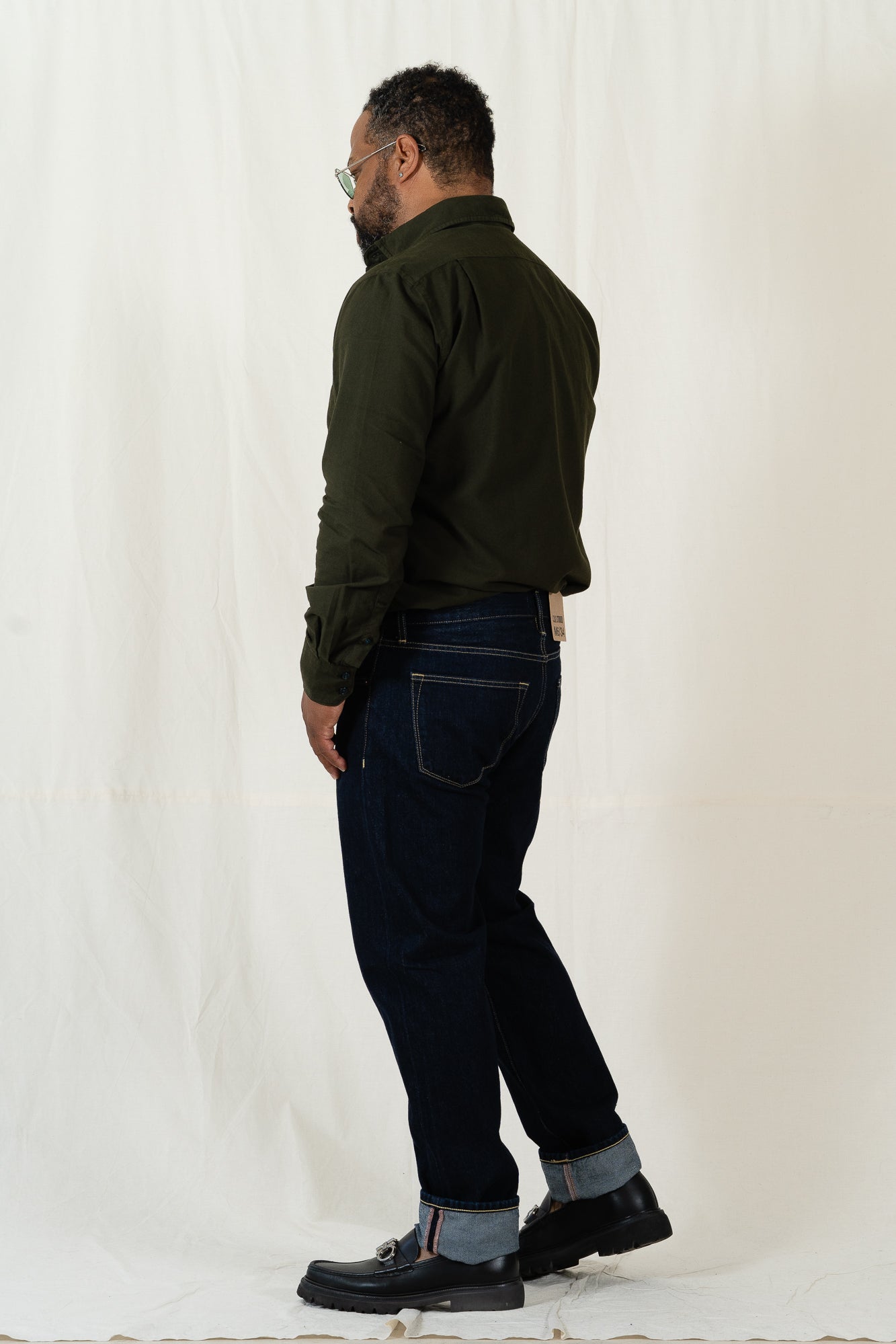 C.O.F. Studio M6 Straight 13oz Indigo Rinsed