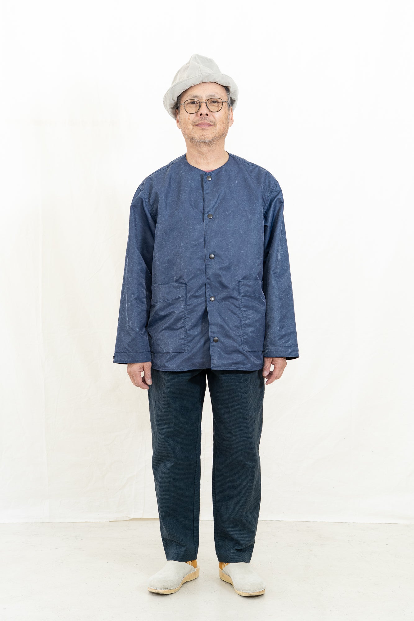 Jackman Pigment Collarless Jacket